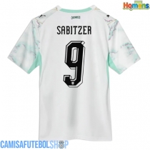 Camisa de time de futebol Áustria Marcel Sabitzer #9 Replicas 2º Equipamento Mundo 2026 Manga Curta